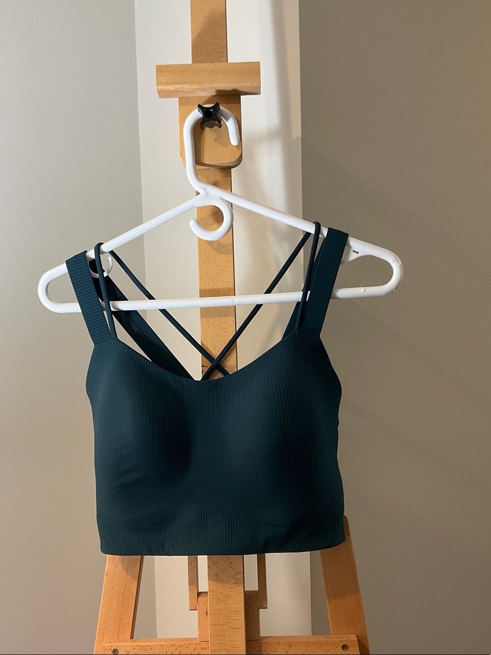 Lululemon Like a Cloud Ribbed Longline Bra | size 12 D/DD cup